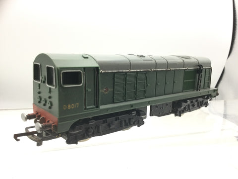 Hornby Dublo 2230 OO Gauge Class 20 No D8017 BR Green - 2 Rail