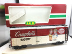 LGB 41911 G Gauge Campbells Soup Box Car