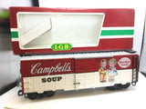 LGB 41911 G Gauge Campbells Soup Box Car
