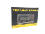 Graham Farish 377-227H N Gauge BR 16T Steel Mineral Wagon with Top Flap Doors BR Grey [W]