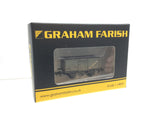 Graham Farish 377-227J N Gauge BR 16T Steel Mineral Wagon with Top Flap Doors BR Grey [W]