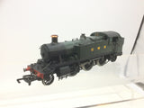 Hornby OO Gauge GWR Green Prairie Tank 4132 WEATHERED/RENUMBERED