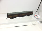 Dapol NC-032B N Gauge BR Maroon Gresley Composite Brake Coach E10080E