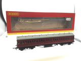 Hornby R4658 OO Gauge BR (Ex-LMS) Non-Corridor Composite Coach M16623M