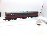 Hornby R4799 OO Gauge BR Maroon (Ex-LMS) Non-Corridor Composite Coach M16635M
