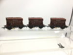 Bachmann 38-260Y OO Gauge Presflo Wagon Delafila 3 Wagon Pack