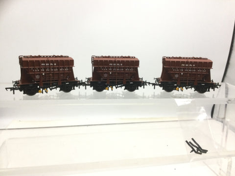 Bachmann 38-260Y OO Gauge Presflo Wagon Delafila 3 Wagon Pack