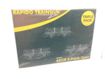 Rapido Trains 942006 N Gauge SECR Wagons Pack 2 – SR pre-36 Livery 5 Planks (Dia.1349)