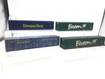 Bachmann OO Gauge 40ft Containers x4 Dreambox/Eucon
