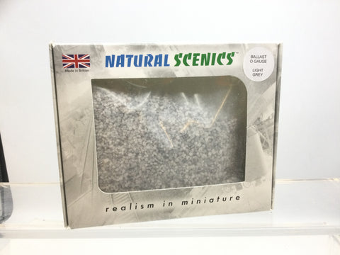 Natural Scenics RB-7LG-L O Gauge Graded Ballast - Light Grey