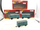 Hornby R6759/R6759A OO Gauge BR 12t Insul-Fish Van x3 (RENUMBERED)