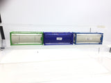 Hornby OO Gauge Tanktainer x3