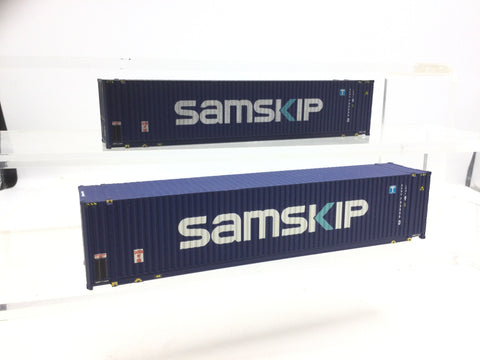 Dapol OO Gauge Hi-Cube Container x2 Samskip