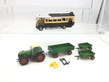 Job Lot of Wiking HO Gauge Farm Vehicles & Modelscene GWR Bus