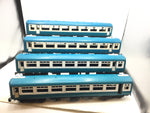 Triang O Gauge Big Big BR Blue/Grey Mk 2 Coaches x4