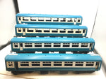 Triang O Gauge Big Big BR Blue/Grey Mk 2 Coaches x4