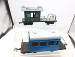 Scratchbuilt O Gauge Wagons x2