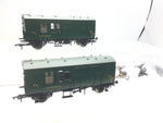 Bachmann 38-528Y OO Gauge BR Green Mk1 Horse Box Twin Pack (RENUMBERED)