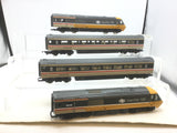 Hornby OO Gauge Intercity 125 HST Power & Dummy Car 43125/43126 & 2 Coaches