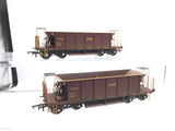 Hornby R6286E OO Gauge EWS Bogie Seacow Wagon DB980242 Weathered x2