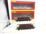 Hornby R6286E OO Gauge EWS Bogie Seacow Wagon DB980242 Weathered x2