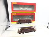 Hornby R6286F OO Gauge EWS Bogie Seacow Wagon DB980243 Weathered x2