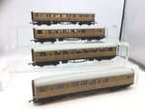 Hornby OO Gauge LNER Gresley Flying Scotsman Coaches x4