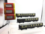 Hornby R4169 OO Gauge Bournemouth Belle Pullman Coach Pack