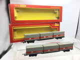 Hornby R633 OO Gauge Freightliner Container Wagon x2
