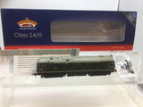 Bachmann 32-415 OO Gauge Class 24/0 D5036 Disc Headcode BR Green (SYP) DCC FITTED