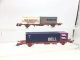 Marklin 47704 HO Gauge NS Container Wagon Set x2