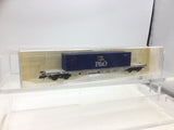 Fleischmann 5255 HO Gauge DB Kombiwaggon Container Wagon