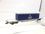Fleischmann 5255 HO Gauge DB Kombiwaggon Container Wagon