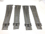 Peco SLE195/SLE196 OO Gauge Finescale Code 75 Electrofrog Medium Radius Point x4