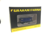 Graham Farish 377-282 N Gauge BR 27T Steel Tippler Wagon NCB Blue