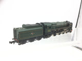 Minitrix 2037 N Gauge BR Green Britannia Class 70000 Britannia