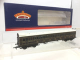 Bachmann 39-620 OO Gauge SE&CR 60ft Birdcage Brake Third Coach Dark Lake