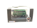 Oxford Diecast 76FDE016 1:76/OO Gauge Ford 400e Minibus London Fire Brigade Green