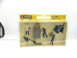 Noch 15038 HO/OO Gauge Warehouseman (5) and Accessories Figure Set