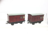 Hornby Dublo 32060 OO Gauge BR Horse Box E2337 x2