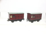 Hornby Dublo 32060 OO Gauge BR Horse Box E2337 x2