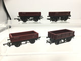Triang R113 OO Gauge Drop Side Goods Wagon B4593 x4