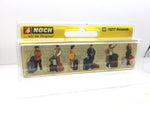 Noch 15217 HO/OO Gauge Passengers (7) with Modern Luggage Figure Set