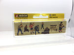 Noch 15616 HO/OO Gauge Chopping Wood (5) Figure Set