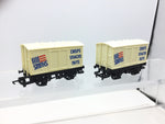 Hornby R135 OO Gauge Vent Van Smiths Crisps x2