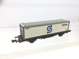 Fleischmann 8240 N Gauge 4 Wheel Container Wagon Seatrain