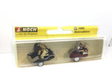 Noch 15905 HO/OO Gauge Motorcyclists (2x2) Figure Set