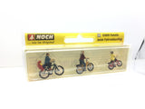 Noch 15909 HO/OO Gauge Family on a Bike Ride (4) Figure Set