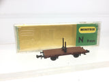 Minitrix 51 3161 00 N Gauge DRG Timber Wagon