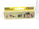 Noch 36038 N Gauge Warehousemen (5) and Accessories Figure Set